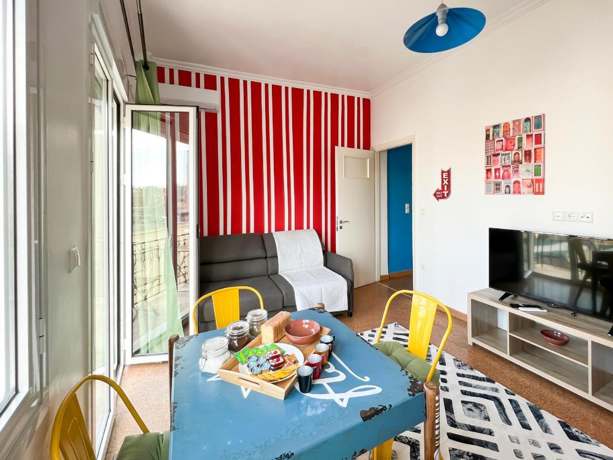 Soho Artsy 55Sqm Apt With Acropolis View Apartman Athén Kültér fotó
