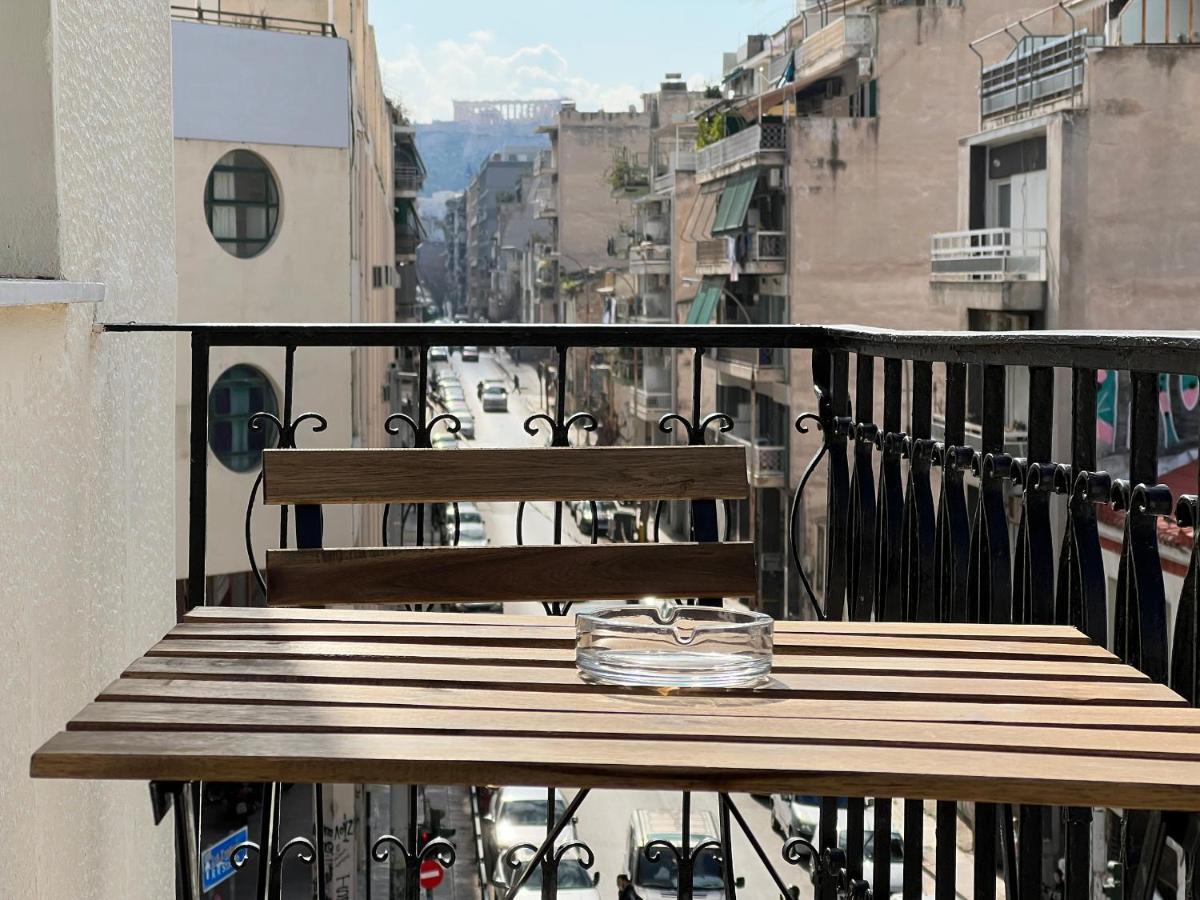 Soho Artsy 55Sqm Apt With Acropolis View Apartman Athén Kültér fotó
